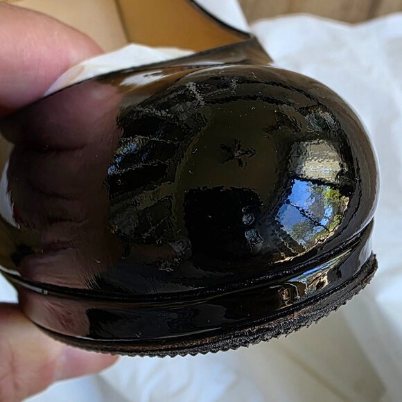 Christian Louboutin Bianca Black Patent Leather Pumps Eur. 36.5 - Picture 15 of 15